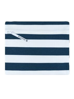 Wander and perch Navy & White Striped wet bag for bathing suits new with tags
